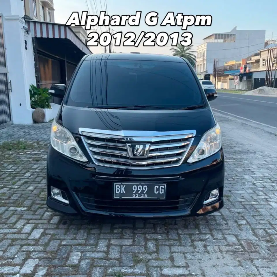 Toyota Alphard 2012 Bensin