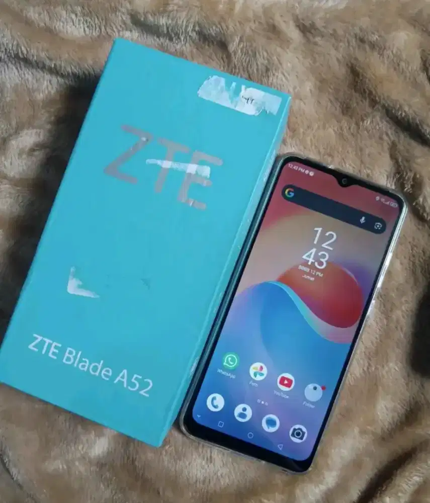 ZTE Blade A52 Ram 4/64 Fullset Original No Minus