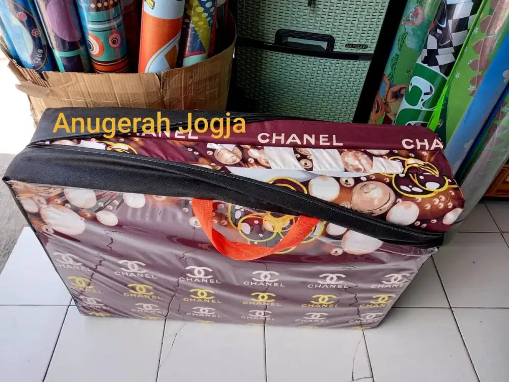 Kasur Busa Lipat Omera Tas 8 cm Ukuran 90