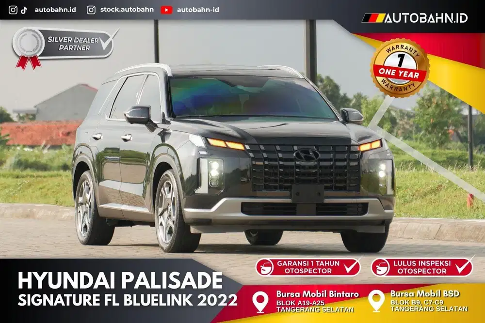 Pride & Power! Hyundai Palisade 2.2 Signature Facelift Bluelink 2022