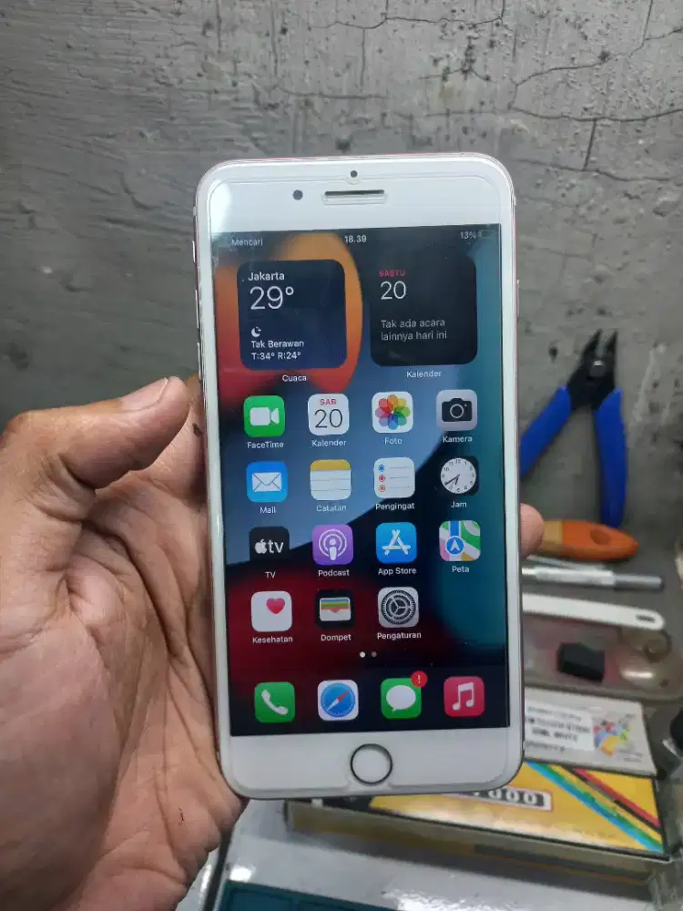 Iphone 7plus rose gold