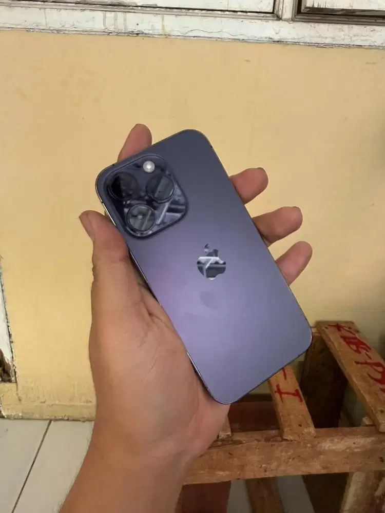 Iphone 14 pro 256 purpel Minus tipis Fullset