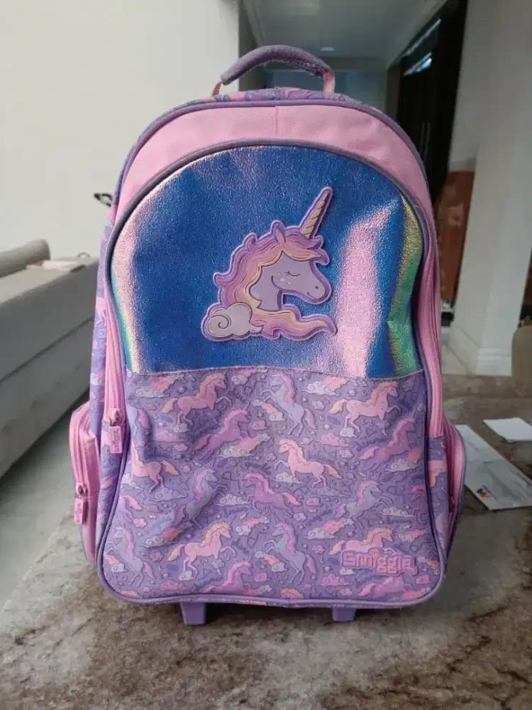 Smiggle trolley / tas sekolah smiggle original 100%