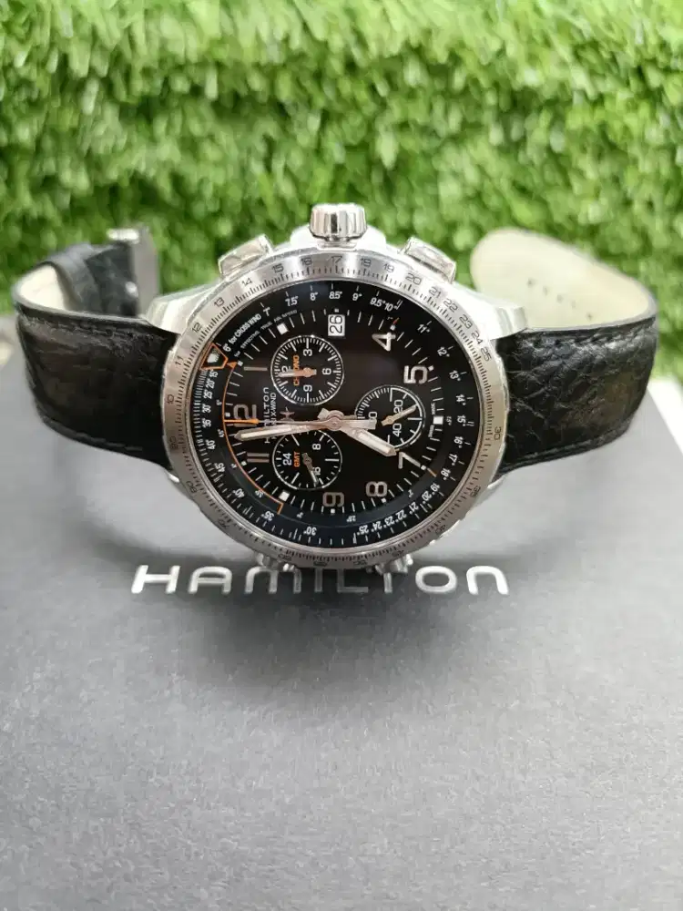 Hamilton khaki X-Wind GMT Chronograph Original