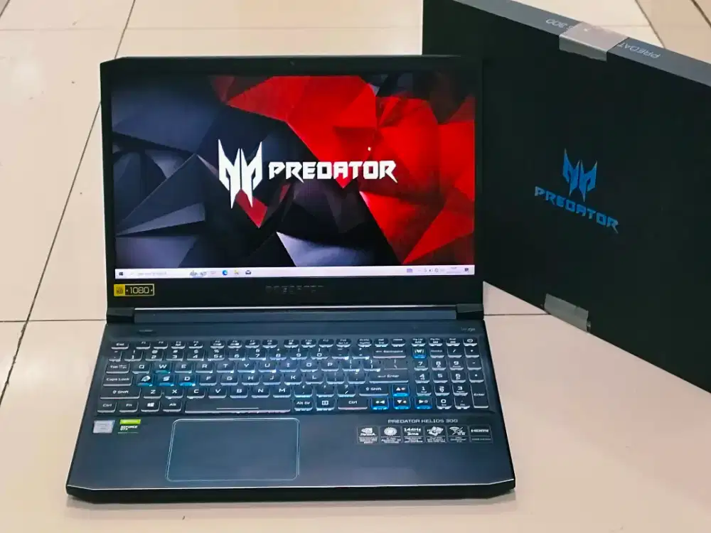 ACER predator helios 300 intel core i7 gen 9 nvidia geforce gtx 1660ti