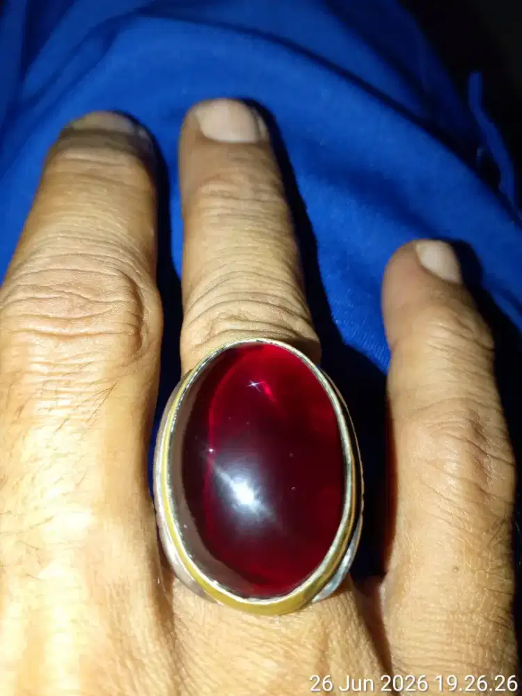 Batu cincin bio solar kristal cantik
