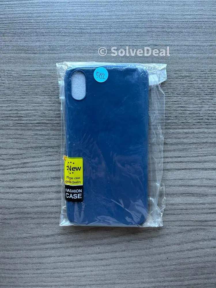 Case Iphone XR Navy Blue Soft Case Cover HP