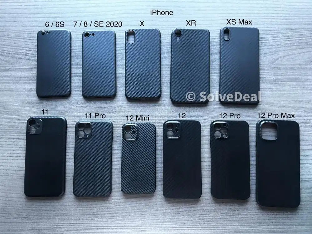 Case Iphone Carbon Soft Case Motif Carbon Cover HP