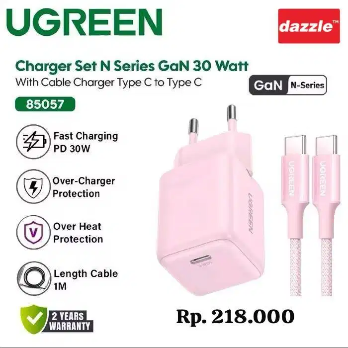 UGREEN CHARGER 30W C to C