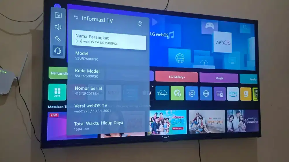 Tv Lg 55 inch smart