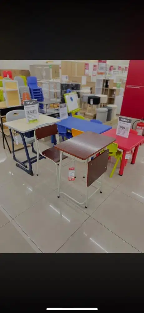 Kursi sekolah set beli banyak lebih murah