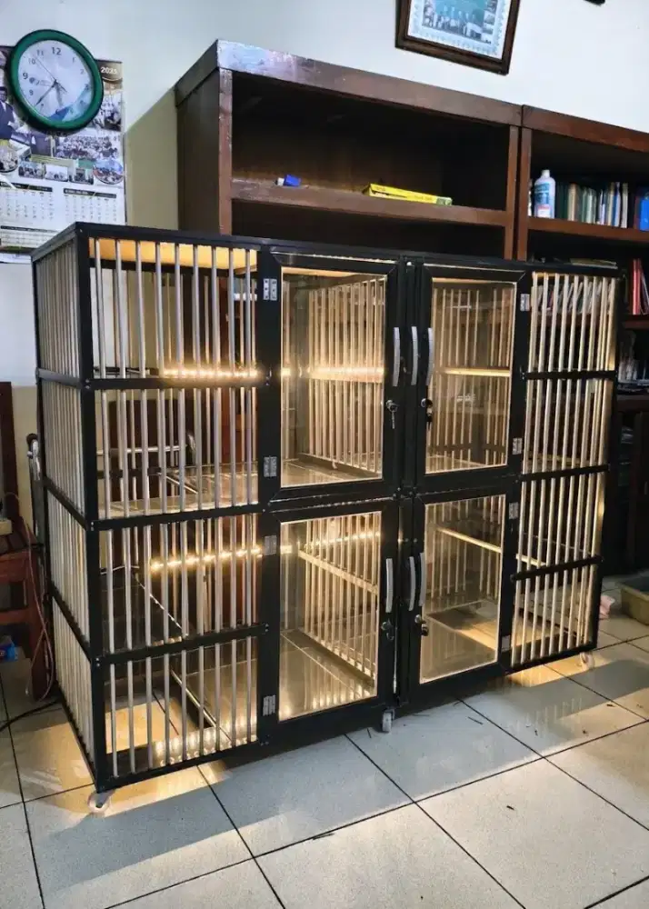 Kandang Kucing Aluminium Preloved British BSH Scottish Persia Himalaya