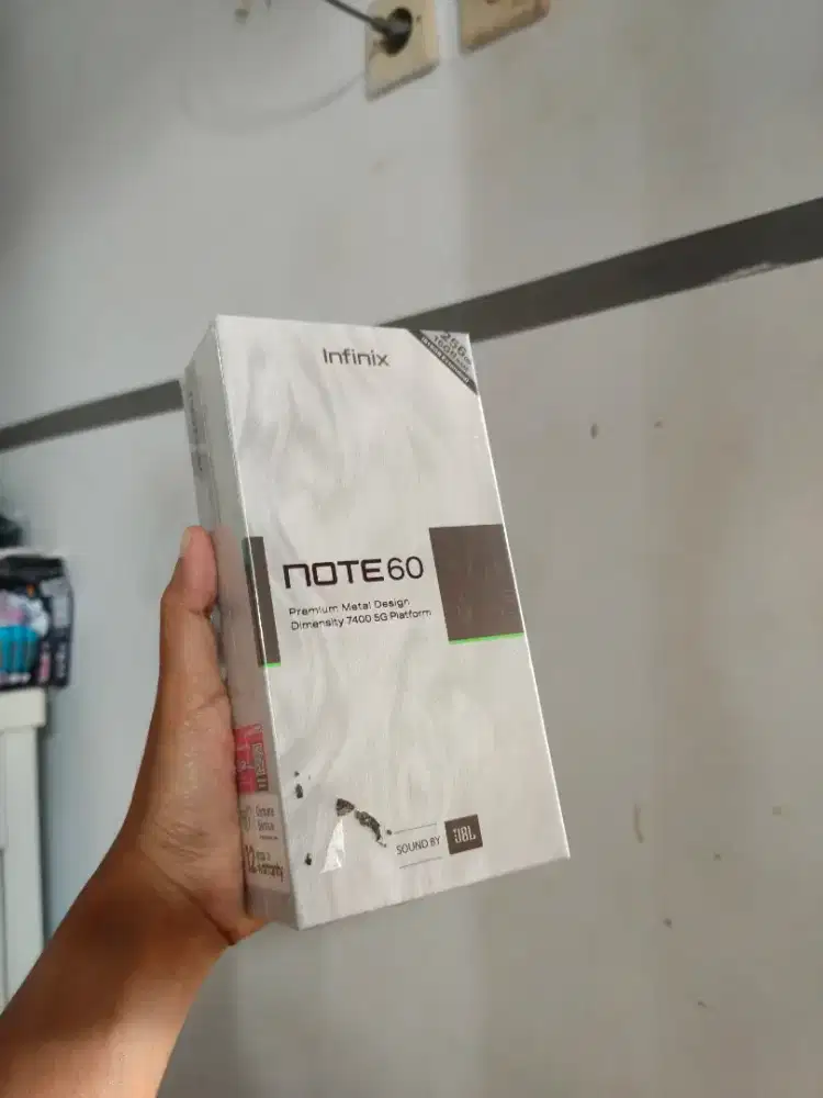 Infinix note 60 5G Garansi resmi Segel fresh