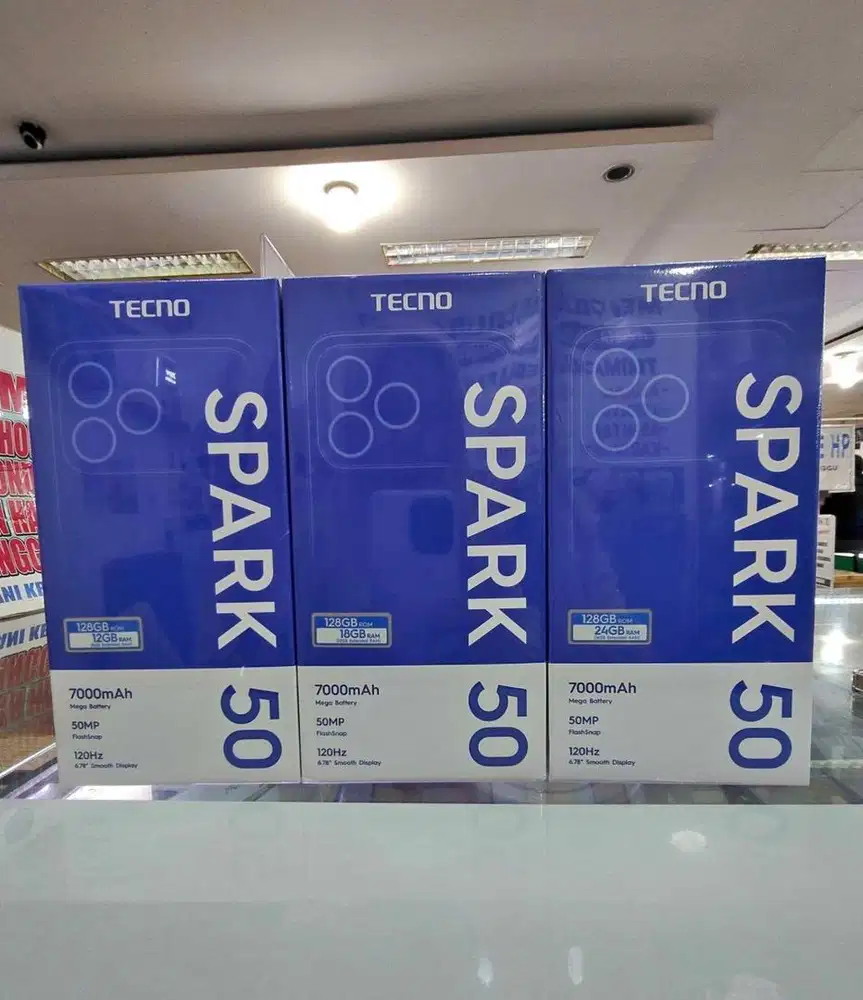 Dijual HP TECNO SPARK 50 8/128