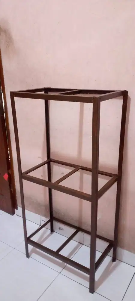 Rak/meja besi 50x30x95 3 susun