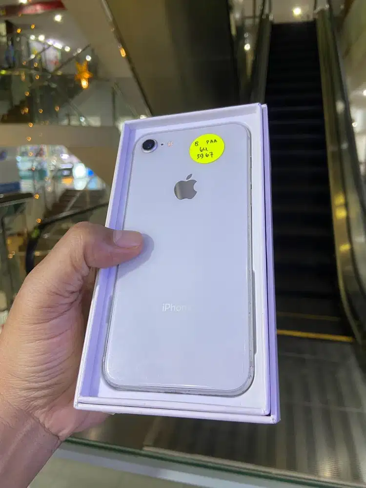 Second IPHONE 8 64gb White IBOX Welldutt