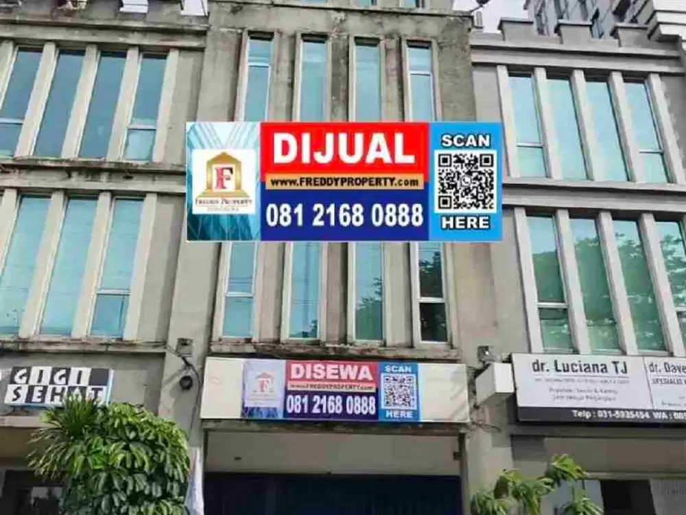 JUAL : RUKO OFFICE PARK 2 Lenmark Bukit Darmo Golf