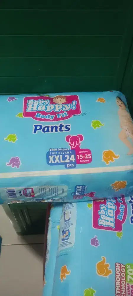 Popok baby happy size XXL isi 24