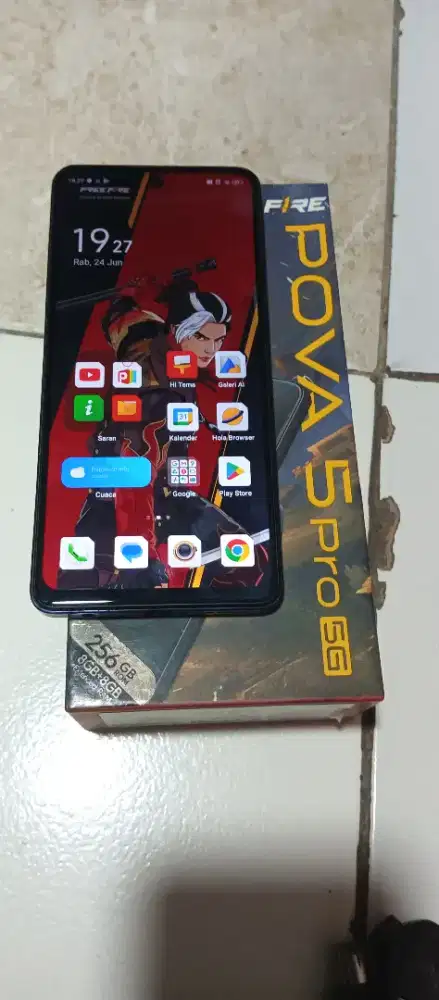 tecno pova 5pro 5g ram 8/255