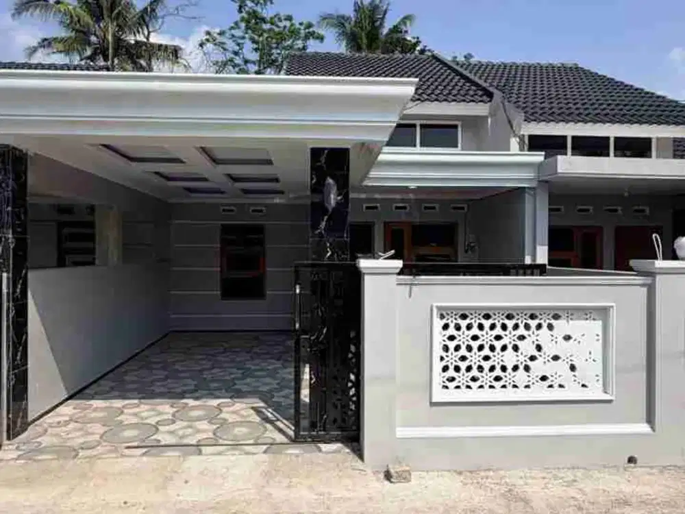 RUMAH BARU CANTIK DENGAN TATA RUANG FUNGSIONAL DI SELOMARTANI SLEMAN