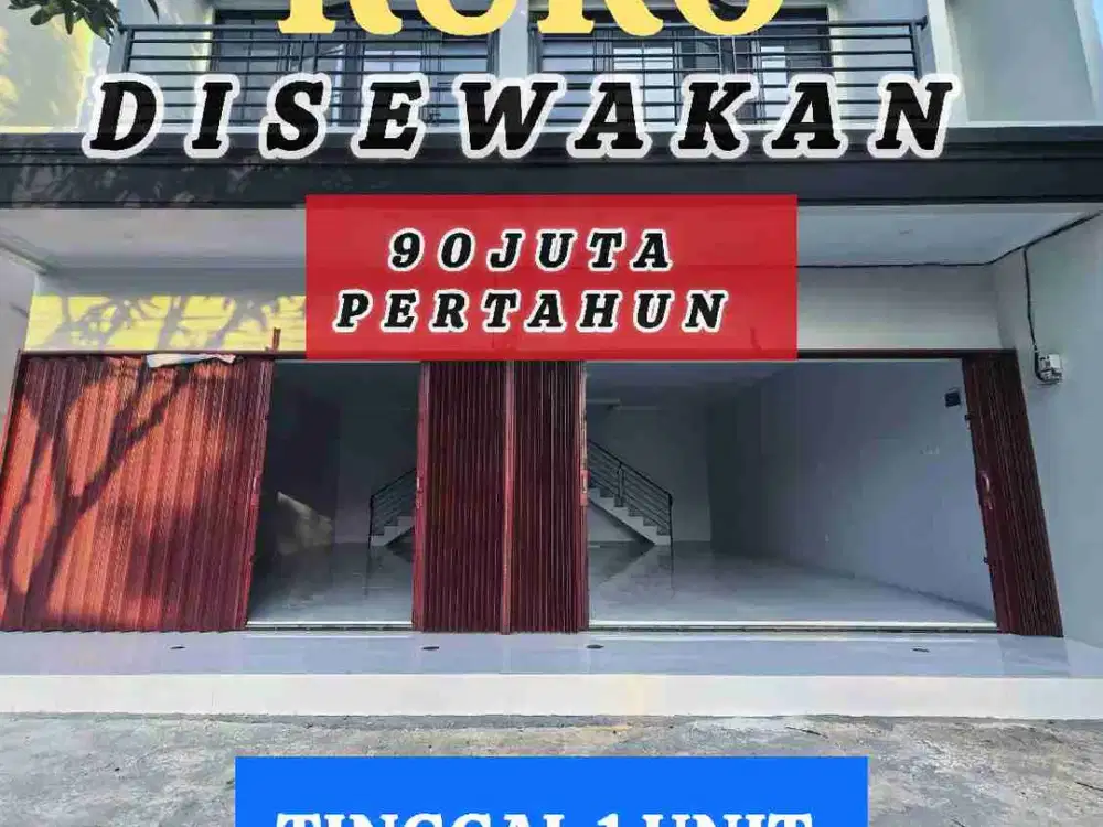 RUKO DISEWAKAN 90JUTA PERTAHUN DI JAGAKARSA JAKARTA SELATAN