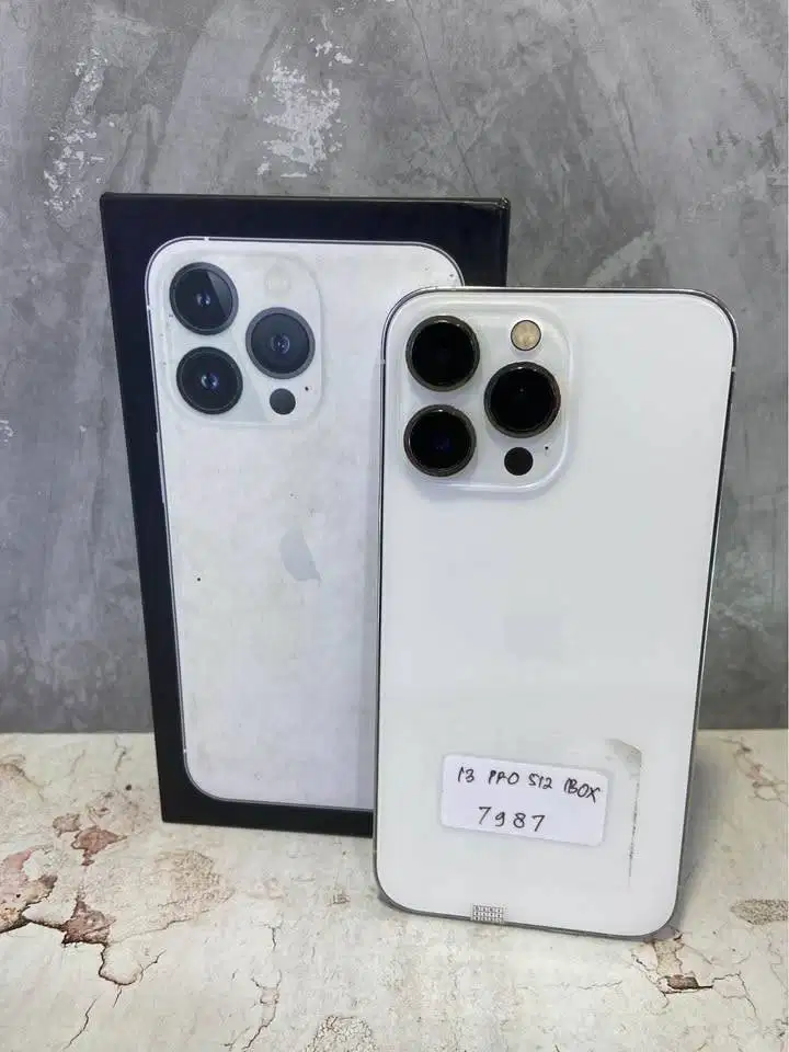Second IPHONE 13 PRO 512gb SILVER IBOX Welljoss