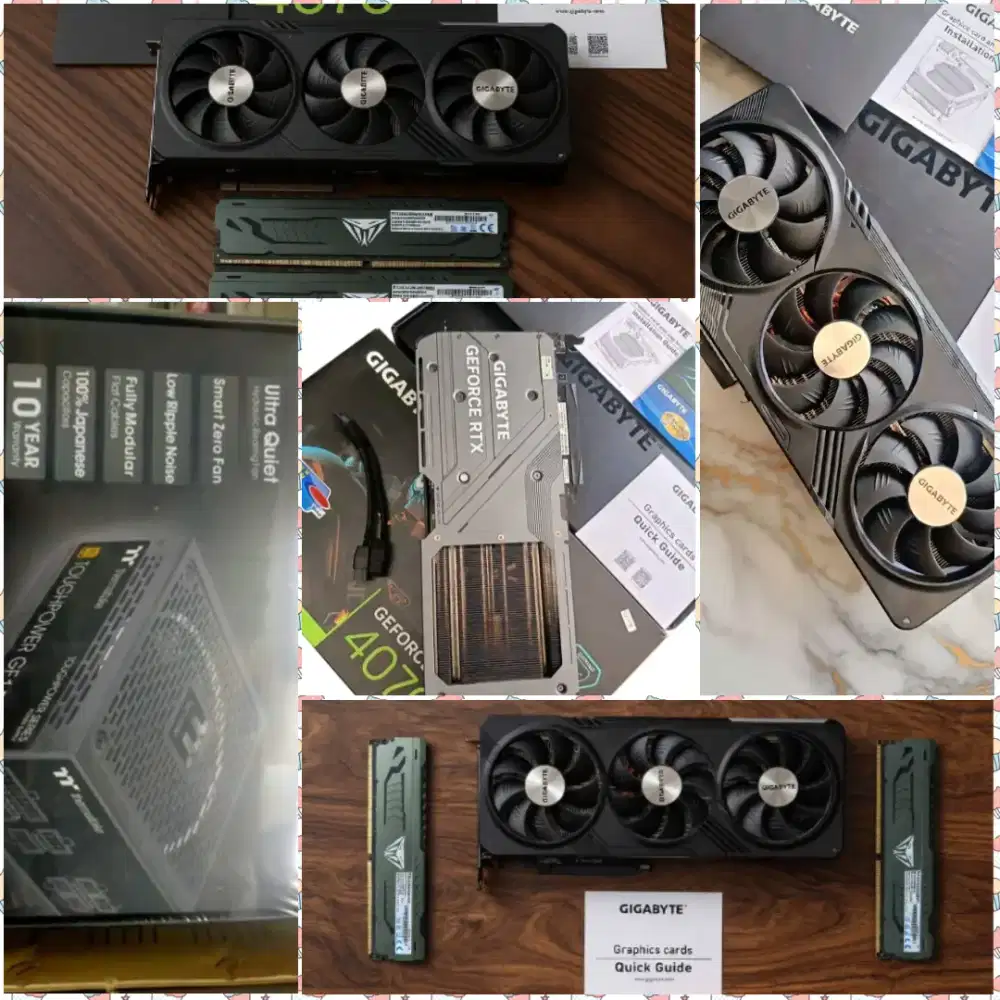 hardware pc spek monster ( videoGrapihicAdapterRamPowerSupply )