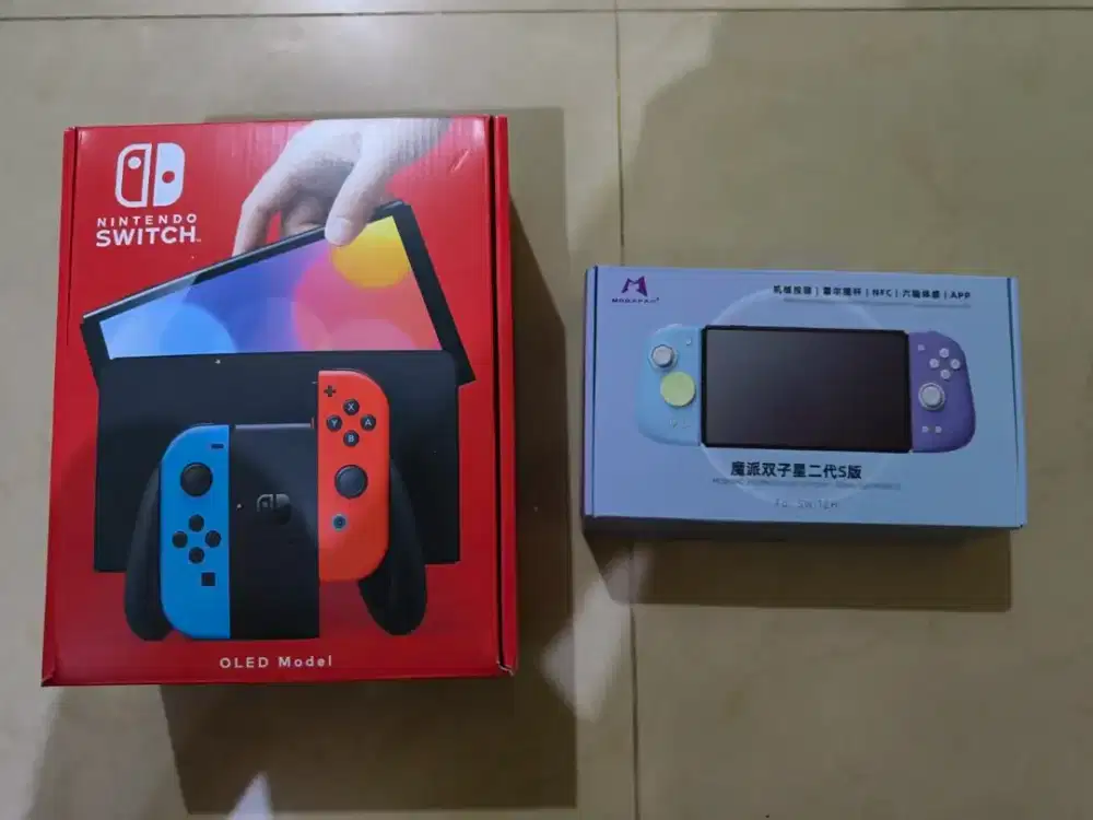 NINTENDO SWITCH OLED NEON OFW