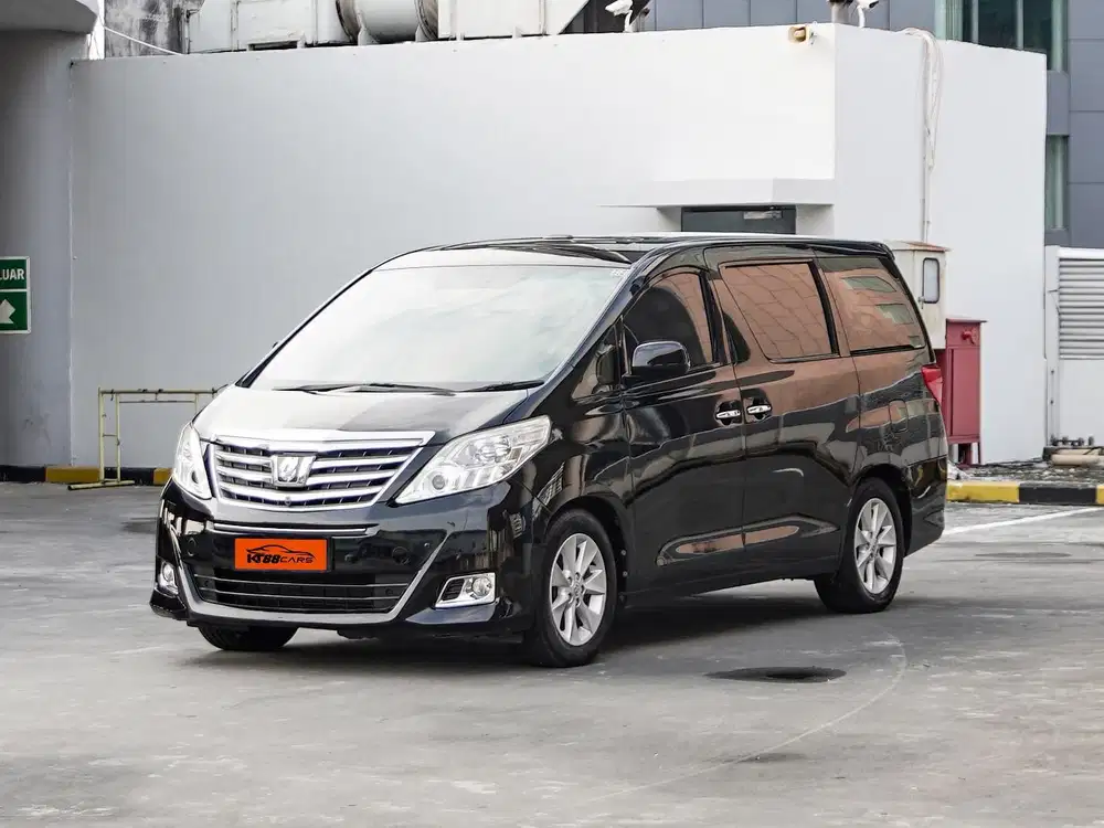 Toyota Alphard 2.4 G Premiun Sound Matic 2012 Black On Beige