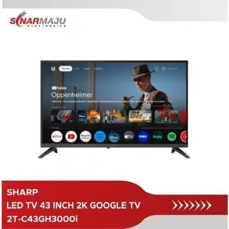 tv sharp 43inch promo bunga ringan