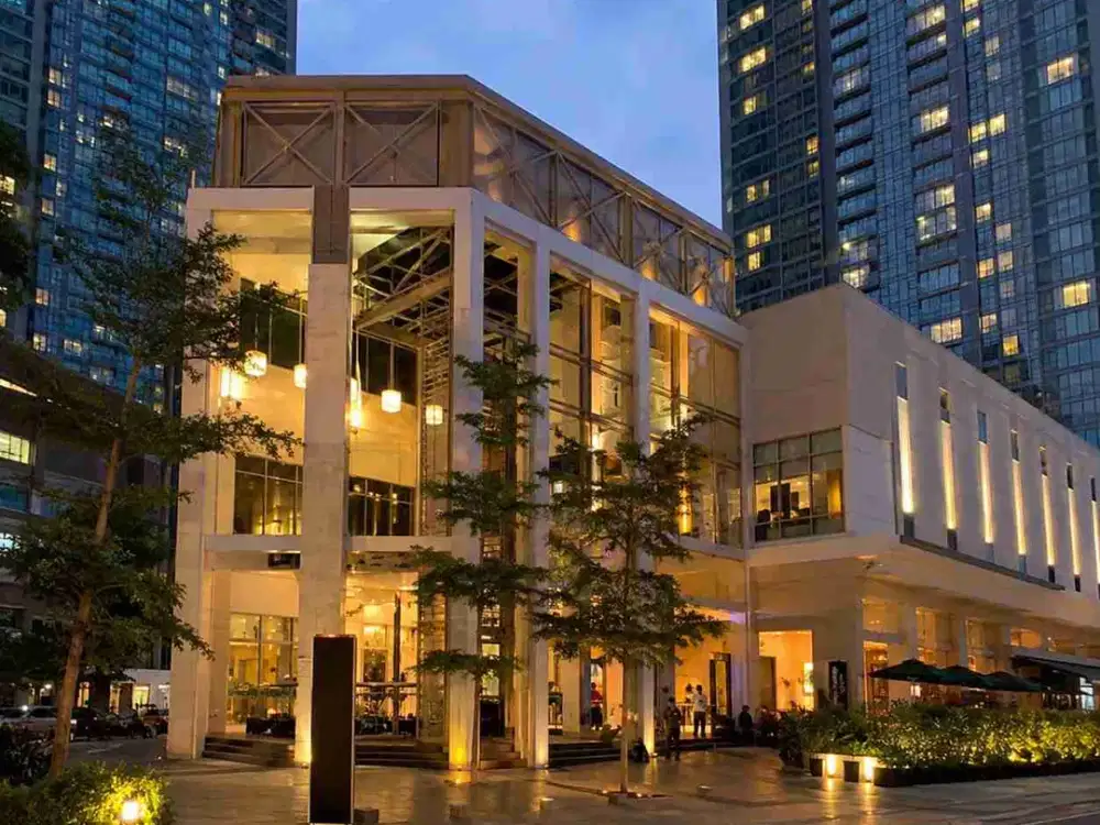 Gedung Komersial Epicentrum Kuningan, lokasi disebelah The Grove Suites by Grand Aston