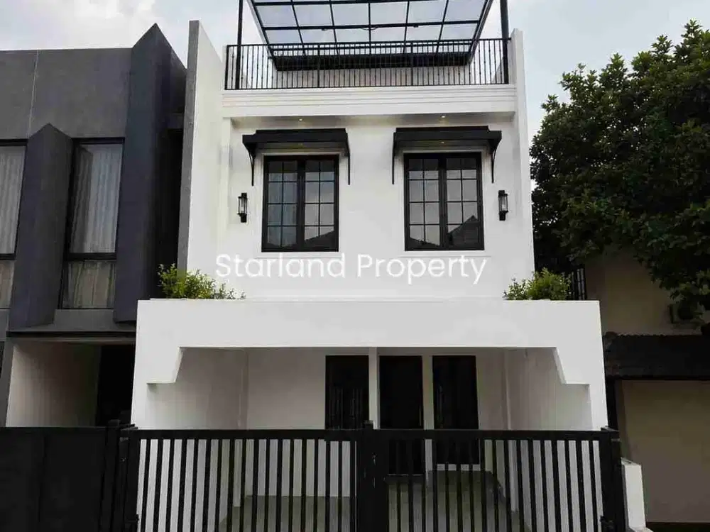 Rumah klasik modern di Bintaro Jakarta Selatan