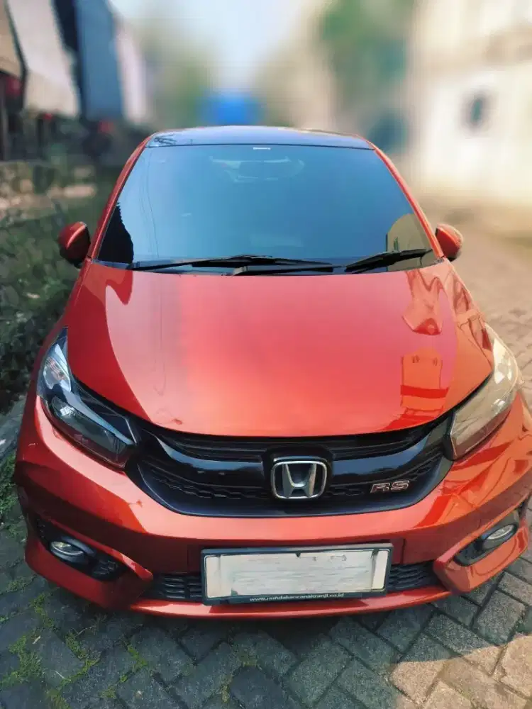 Jual Cepat Honda Brio RS 2019 Orange Pearl Phoenix