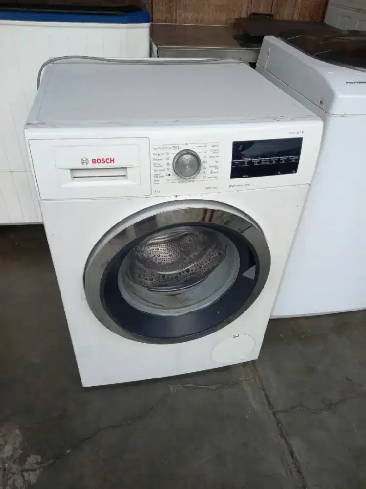 Mesin Cuci Bosch Front Loading 9kg mulus
