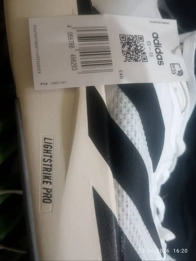 Sepatu Adidas Adizero Evo sl baru