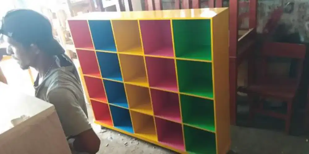 Rak kotak2 TK/PAUD
