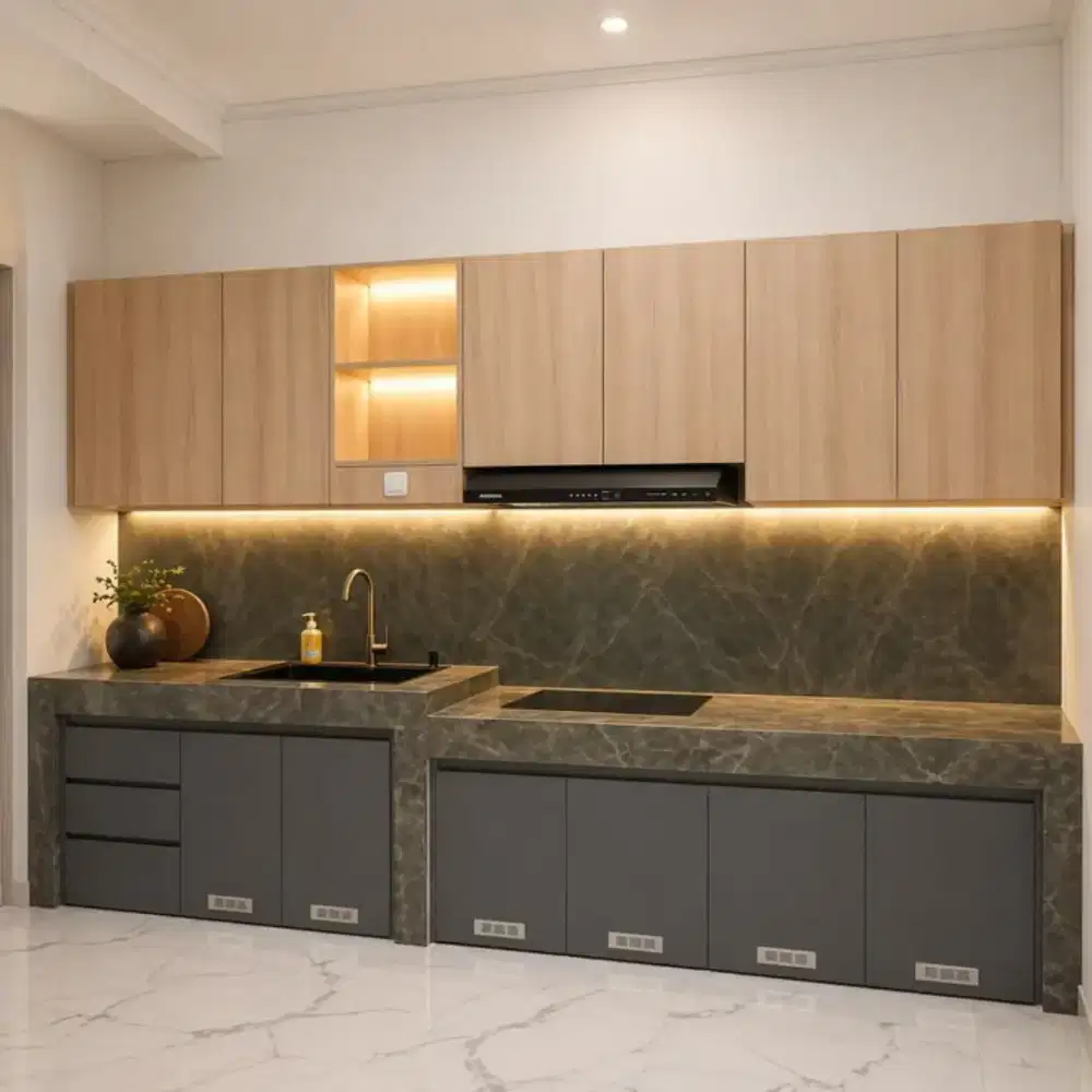 Kitchen set minimalis kitchen set murah kitchen set minimalis kitchen