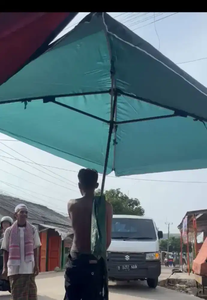 Payung tenda jualan