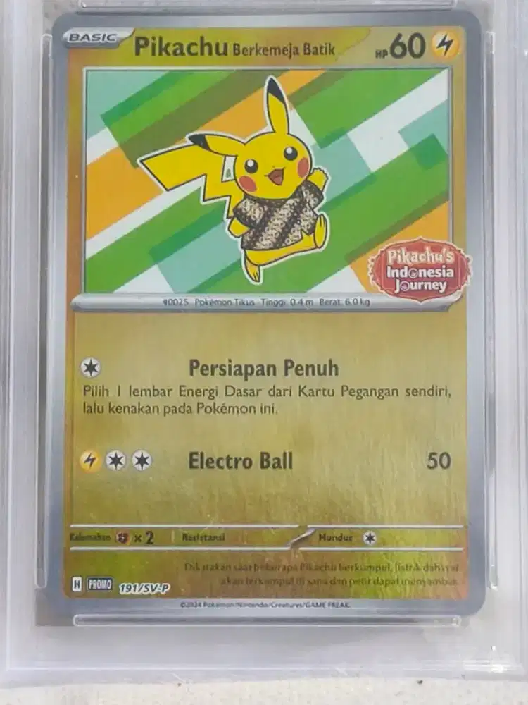 Pikachu holo PSA 9 JUAL MURAH
