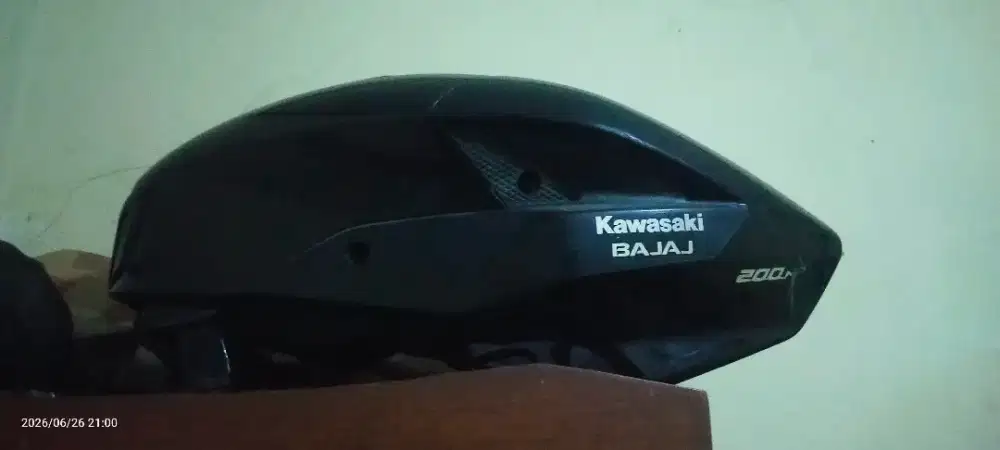Spare part bajaj NS 200 hitam full orisinil