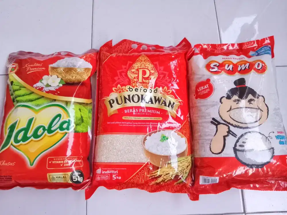 Beras 5KG Sumo, Idola dan Punokawan
