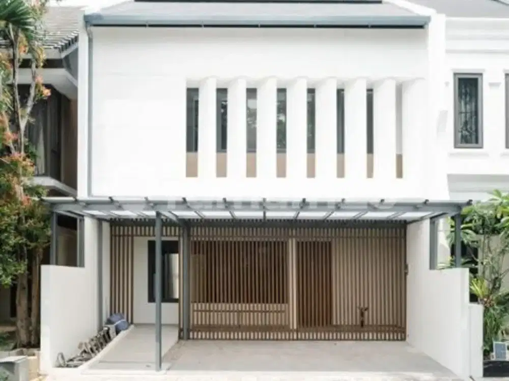 Rumah Industrial Modern 3 Lantai Semi Furnished di Bintaro