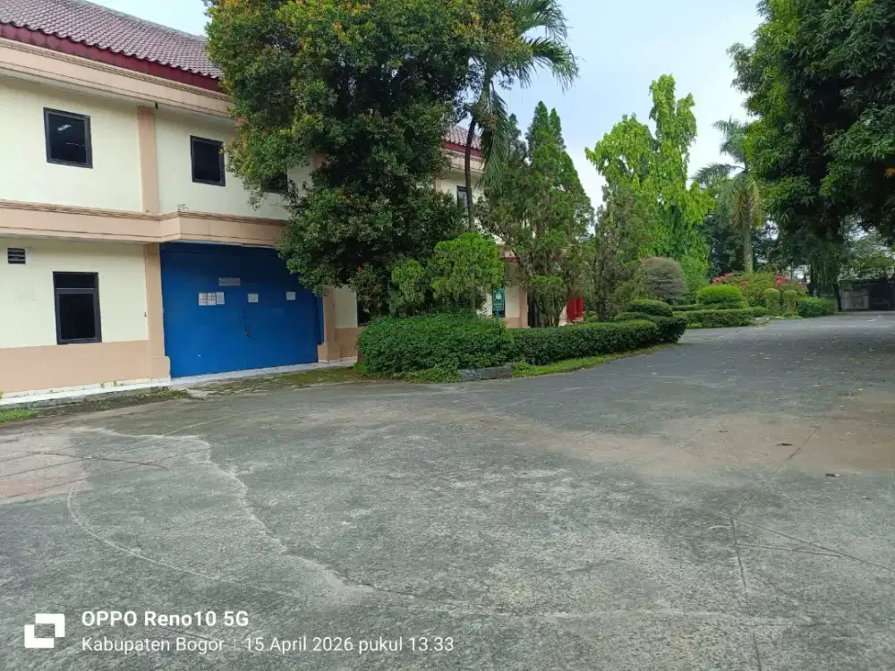 Sewa + Jual Gudang Ex Pabrik
Cileungsi Bogor