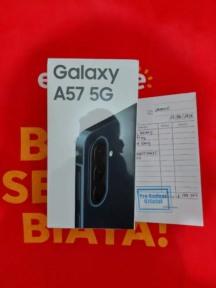 SAMSUNG A57 5G 8/256 NEW SEGEL RESMI