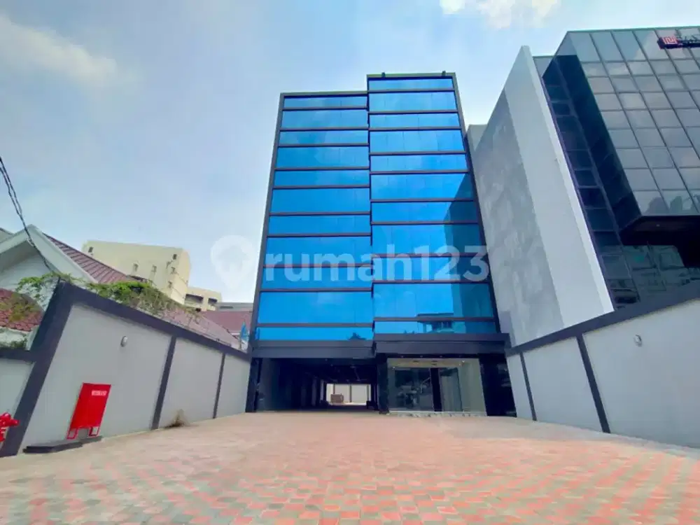 Gedung Kantor 6 Lantai Baru Siap Huni Di Menteng Jakpus