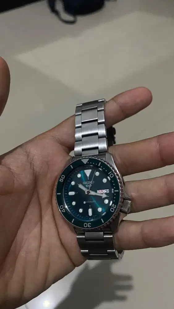 Seiko 5 SRPD51K1 Hijau Emerald Ori automatic