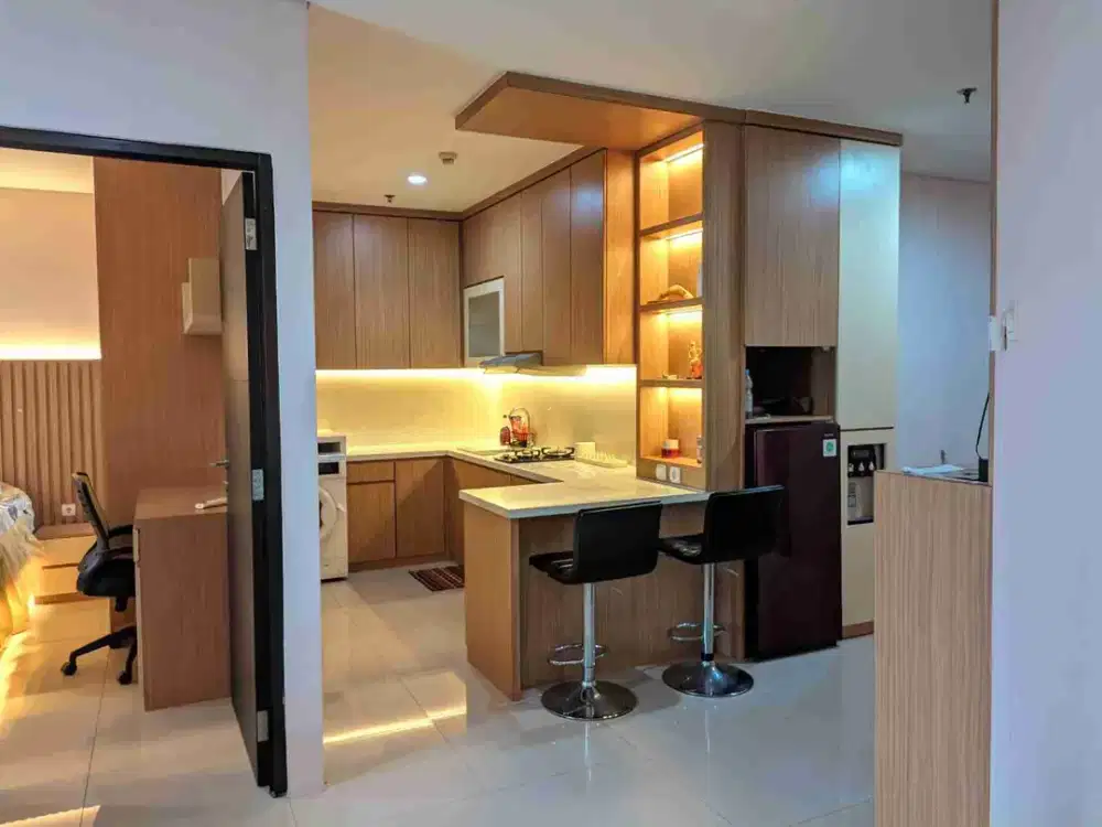 Di jual murah 2br apartemen cantik full furnished nego sampe jadi