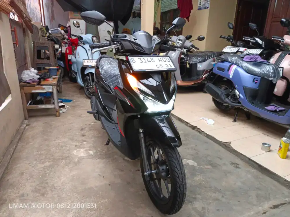 BLN 5 HONDA BEAT CBS ALARM 2026 KM 1RB BS TT 2025 DI CILEDUG HARGA PAS