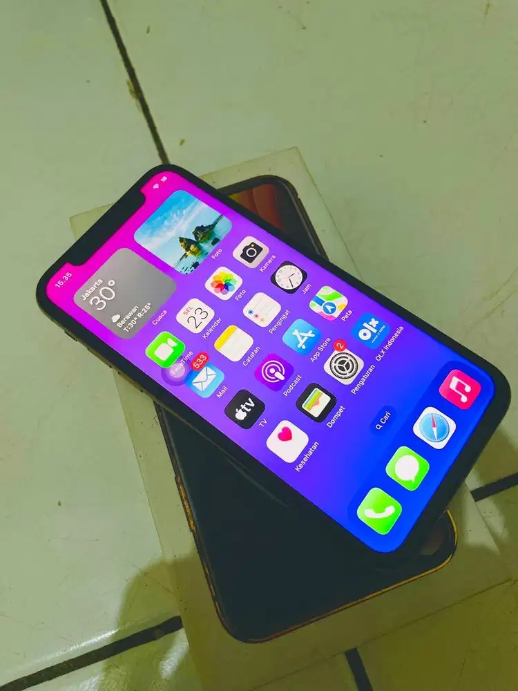 Iphone xs 64 inter sinyal aman
