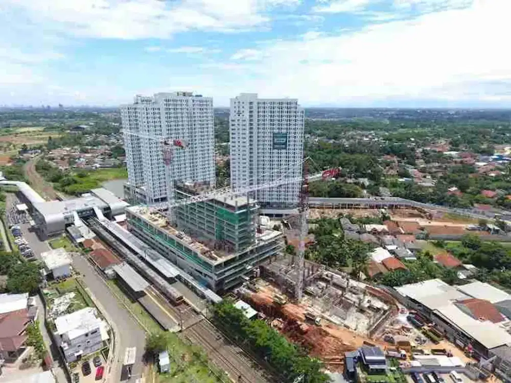 DISEWAKAN APARTMENT MURAH STUDI FULL FURNISHED DEKAT STASIUN CISAUK